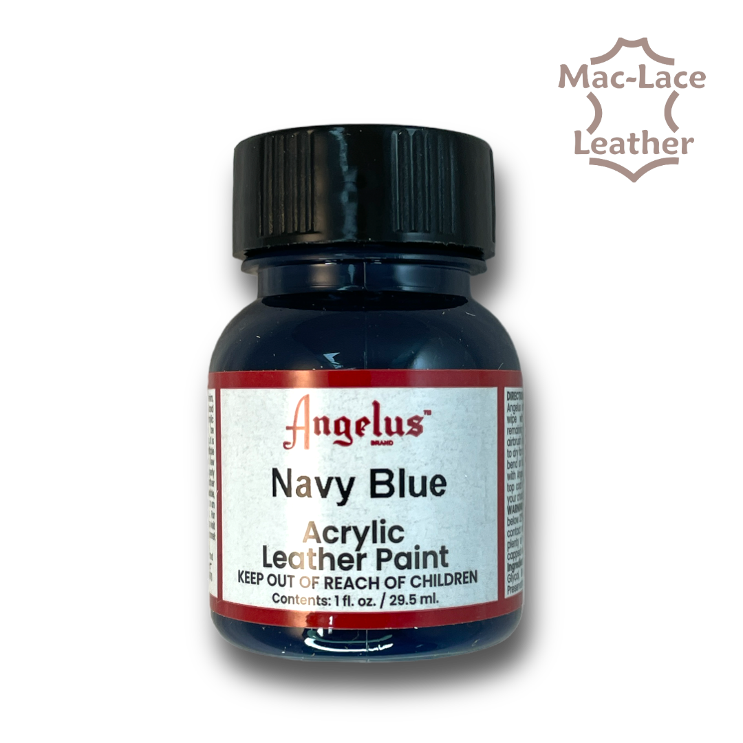 Angelus Navy Blue Leather Paint 29ml Mac Lace Leather Buy Online