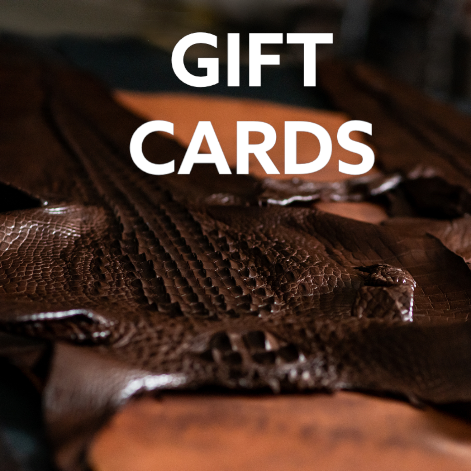 Mac-Lace Leather Gift Card