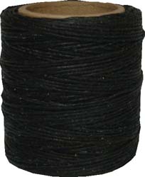 Flat Waxed Thread for Leather Sewing Leather Thread Wax String Polyester Cord for Leather Craft Stitching Bookbinding by Mandala Crafts 210D 1mm 55 X 24 Yards 24 Assorted Colors 