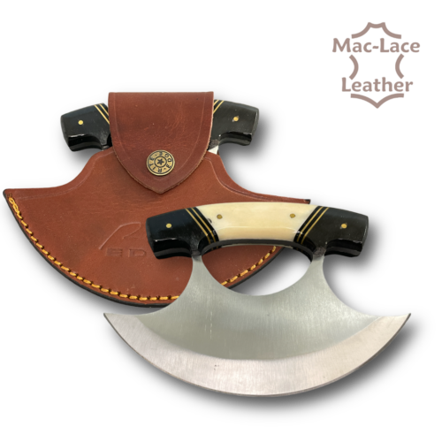 Round Knife with Bone Handle