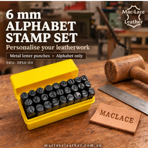 6mm Alphabet Stamp Set – Metal Letter Punches
