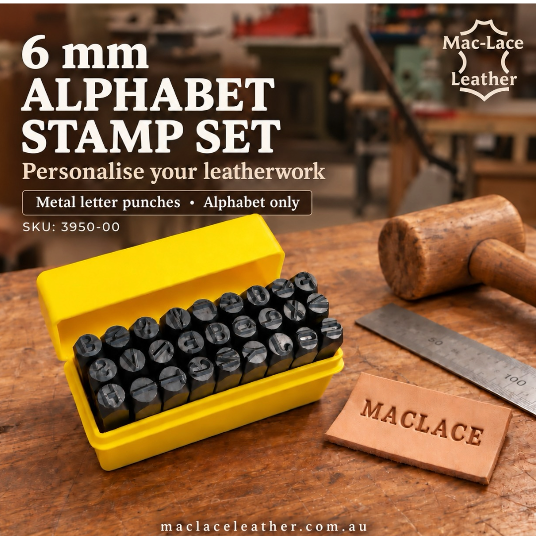 6mm Alphabet Stamp Set – Metal Letter Punches