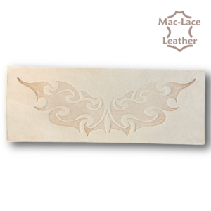 Embossed Wallet-Back Bat Design