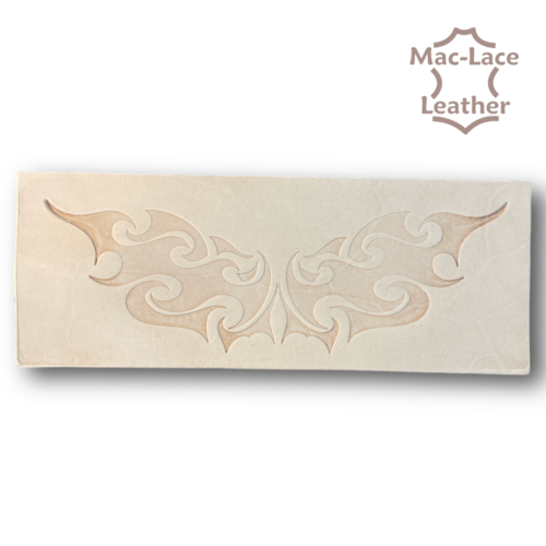 Embossed Wallet-Back Bat Design