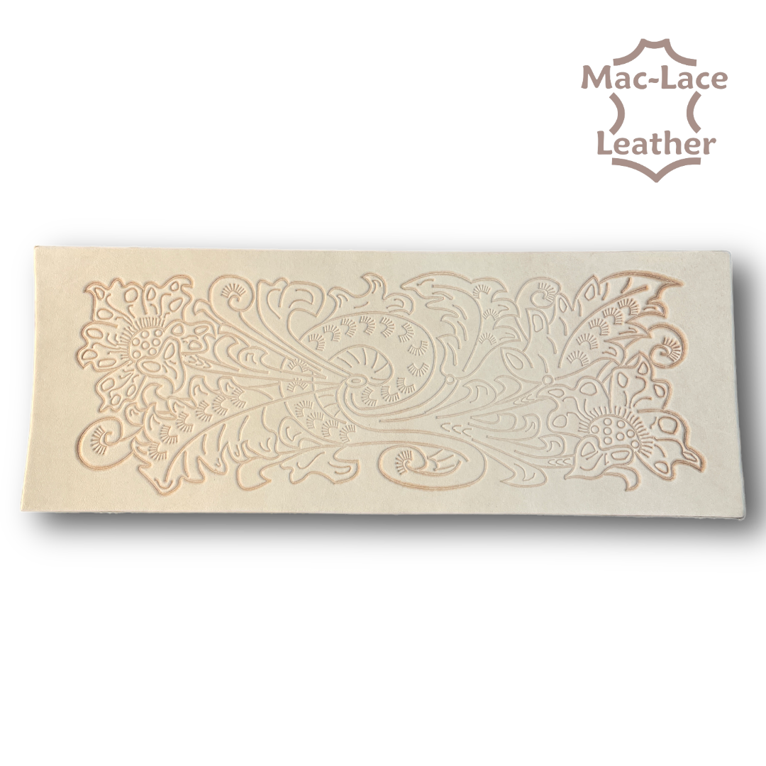 EMBOSSED WALLET BACK Floral