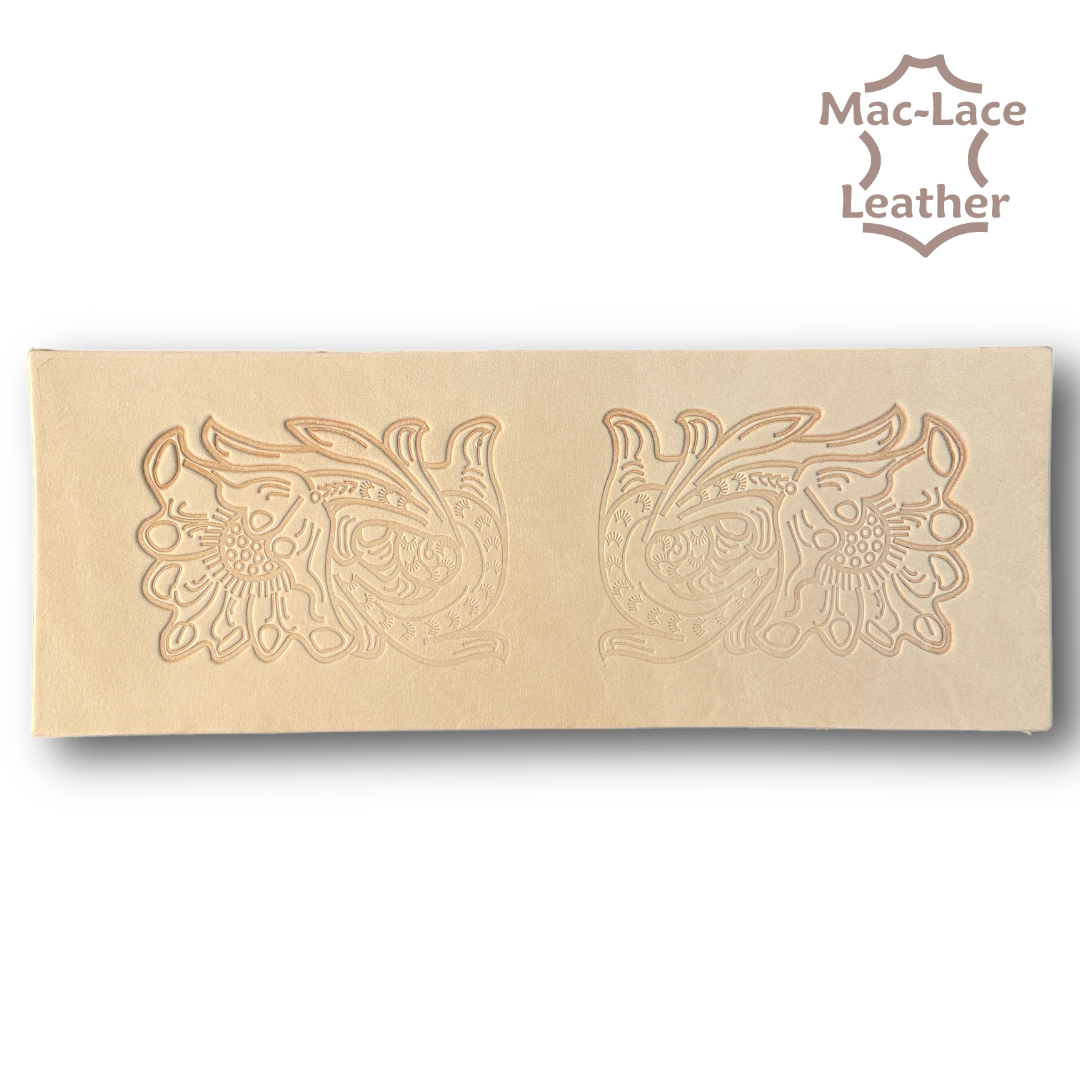 EMBOSSED WALLET BACK Flower