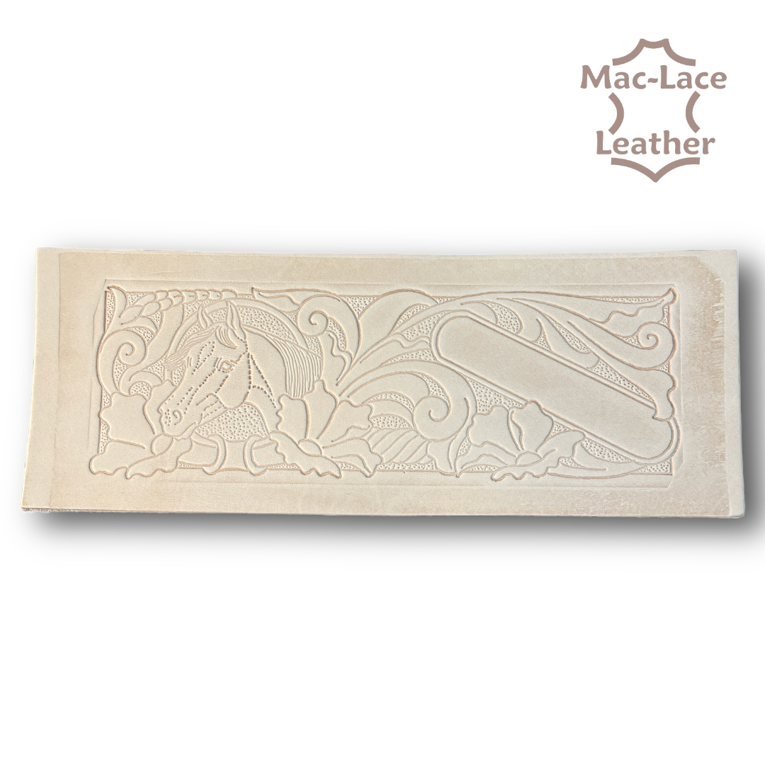 EMBOSSED WALLET BACK Horse Head