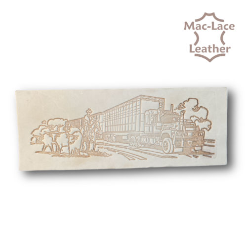EMBOSSED WALLET BACK Road Train