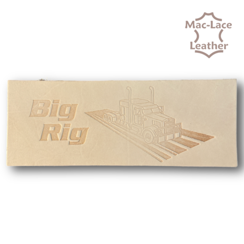 Embossed Wallet Back - Big Rig