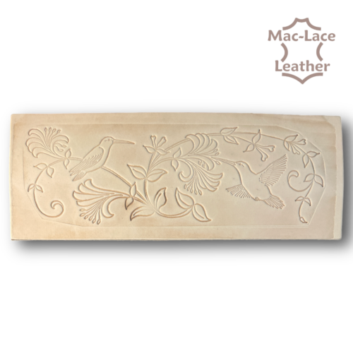 Embossed Wallet Back Birds