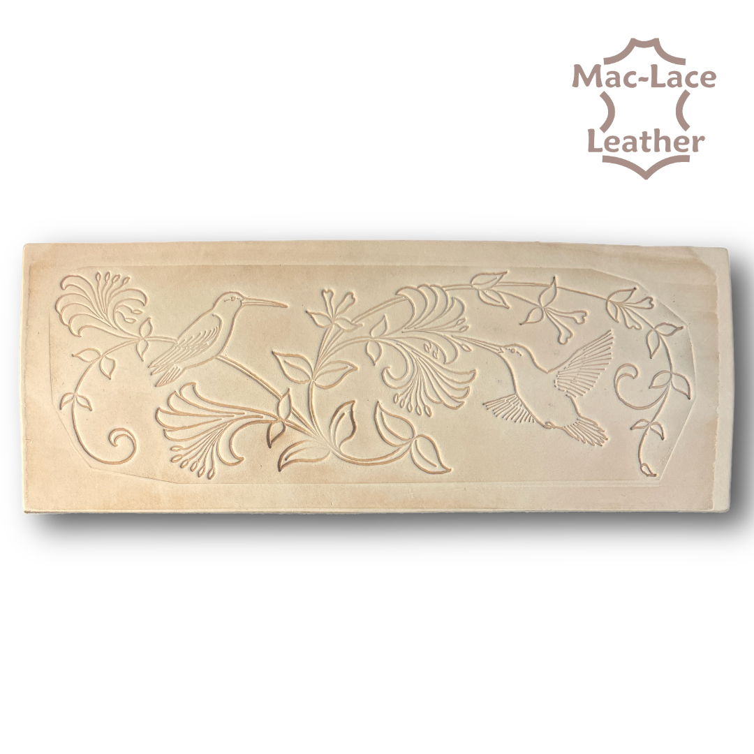 Embossed Wallet Back Birds