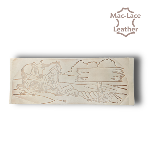 Embossed Wallet Back Drover