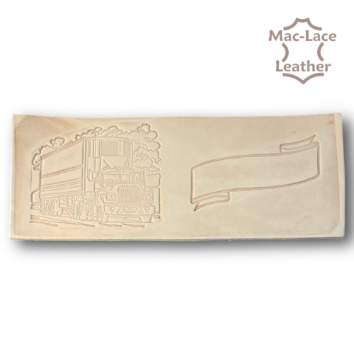 Embossed Wallet-Back Truck