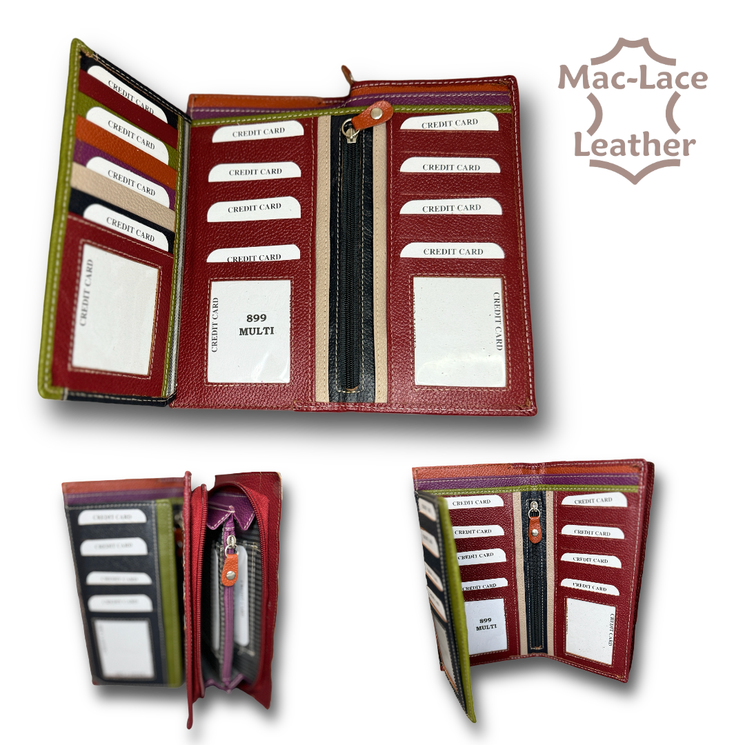 Lisa Ladies Wallet-Inner Multi Coloured