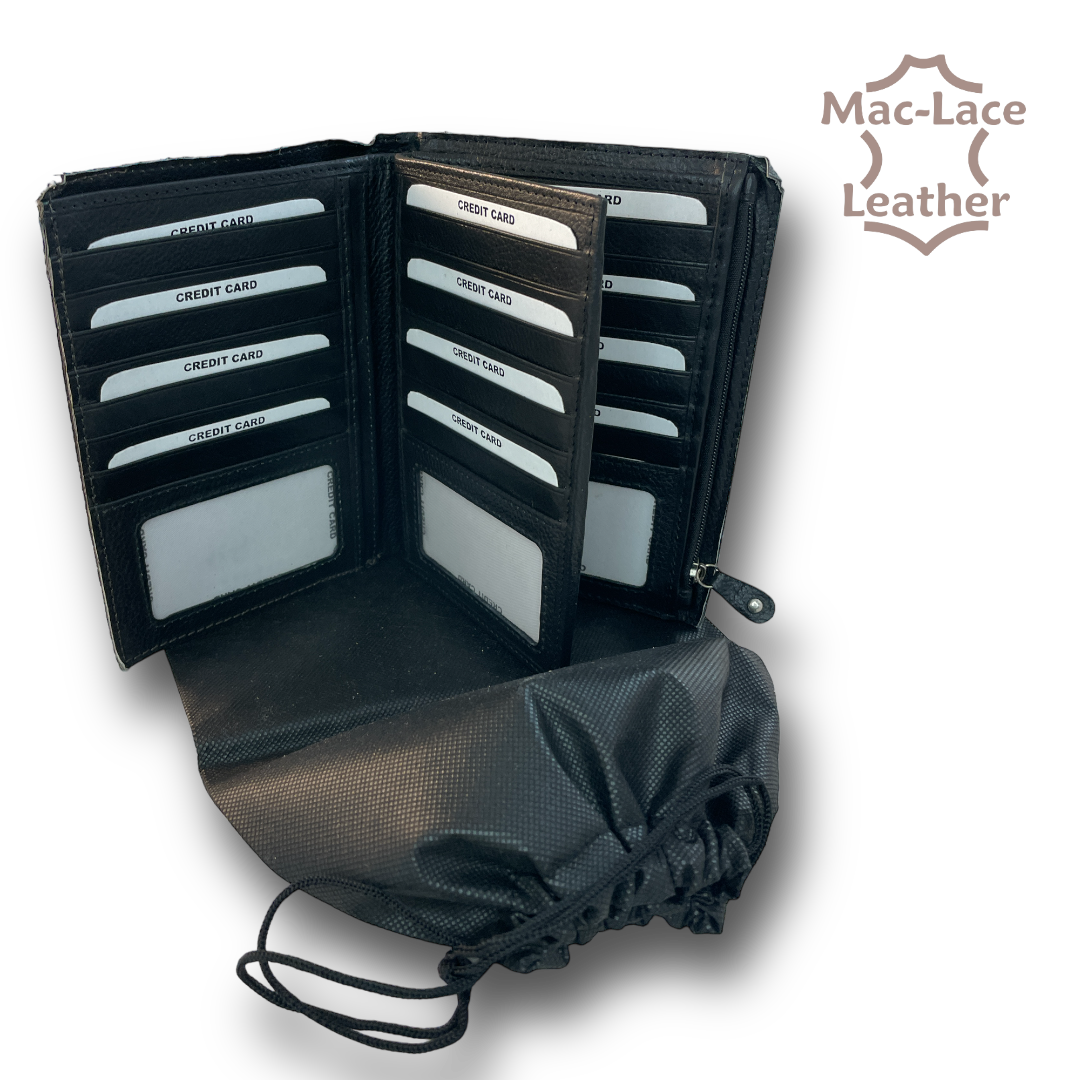 Lola Ladies Black Wallet-Inner