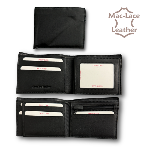 Mens Combo Wallet Inner Black