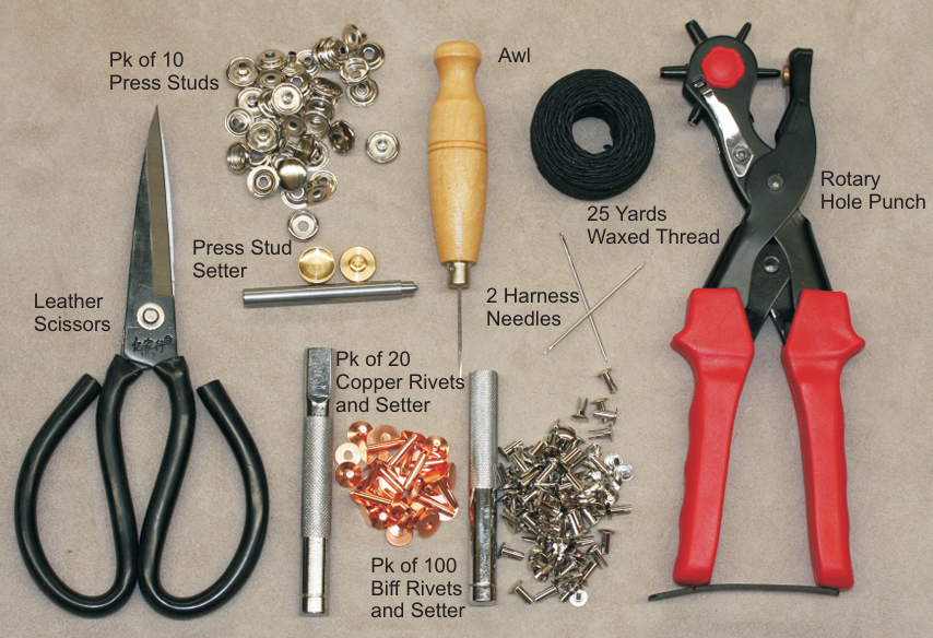 Leather Repair Tool Kit
