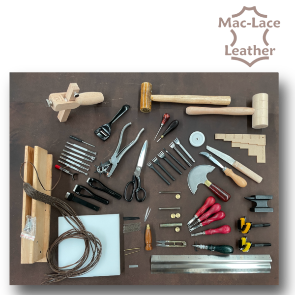 Professional 37 Pcs Leather Craft Tools Kit Leather Tools