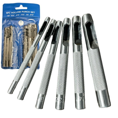 6-Piece Hole Punch Set