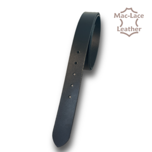 Leather Belt 32mm Black-Blank - Regular