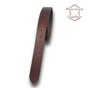 Leather Belt 32mm Burgundy - Regular