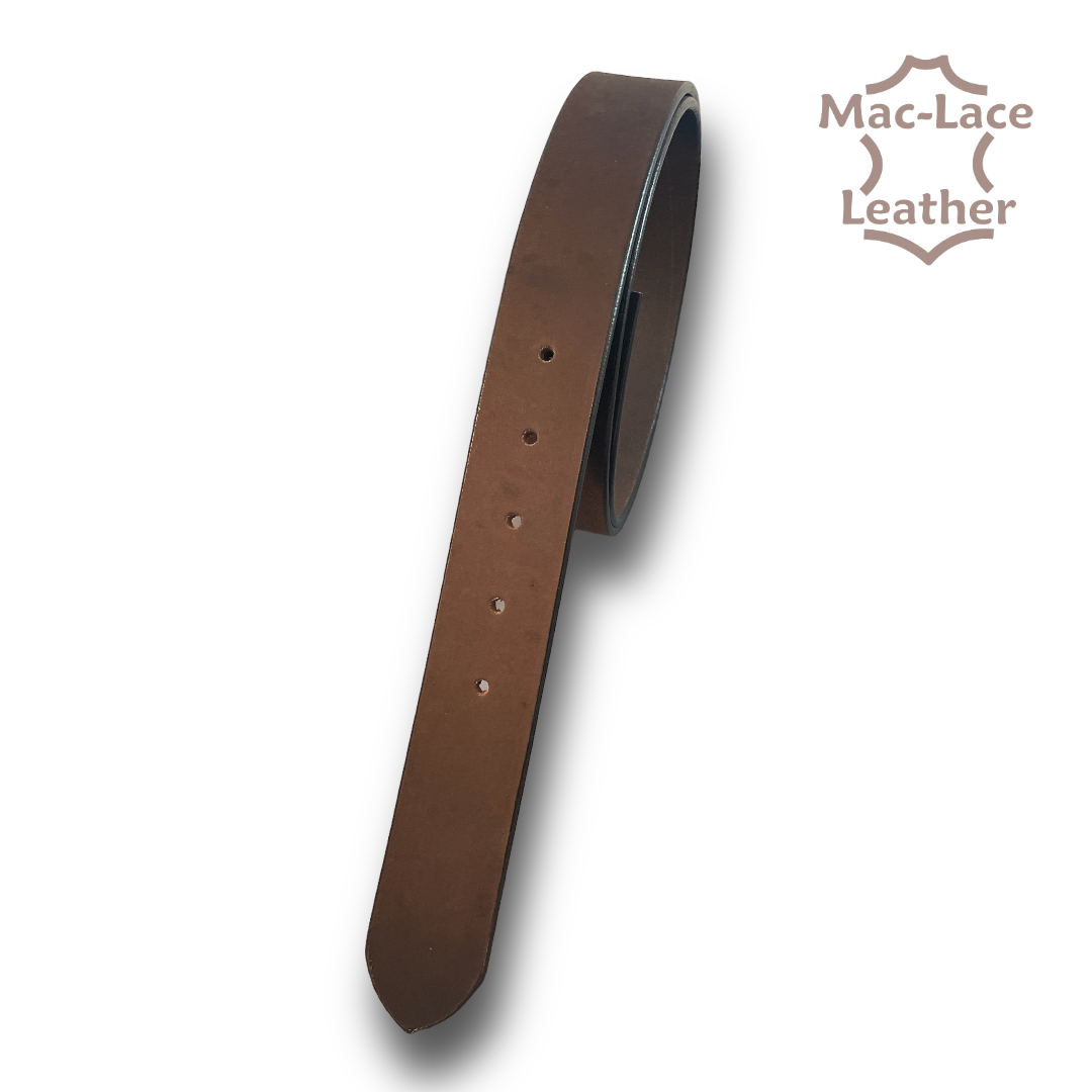 Leather Belt 32mm Dark-Brown - Regular