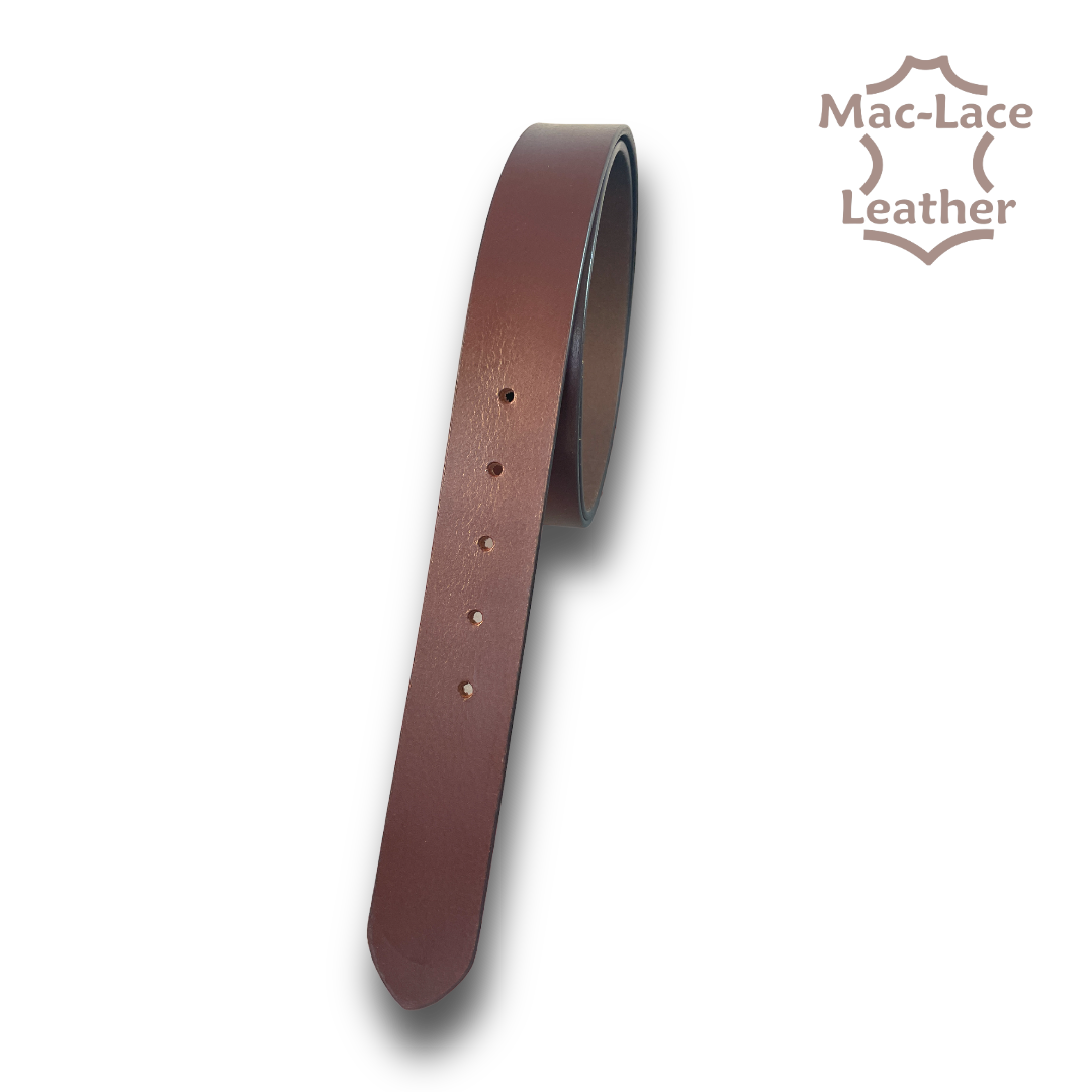 Leather Belt 38mm Burgundy - Regular