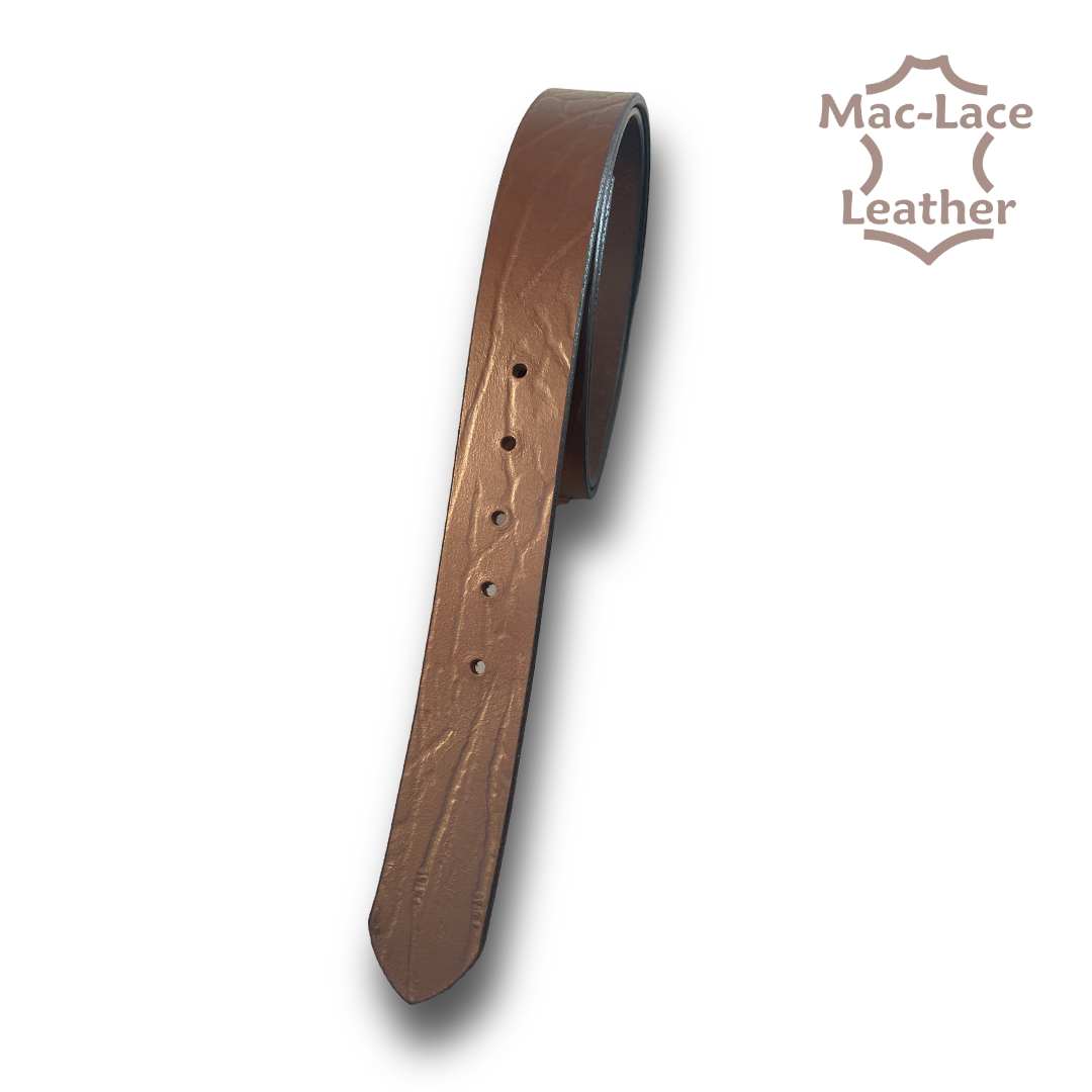 Leather Belt 38mm Tan-Mustang - Regular