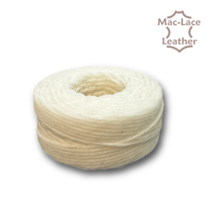 5-Cord White Waxed-Linen Thread 25 Yards