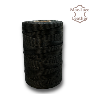 6-Cord Black Waxed-Linen Black 250g