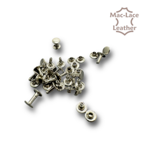 Double Cap Rivet 10mm Nickel 100Pk