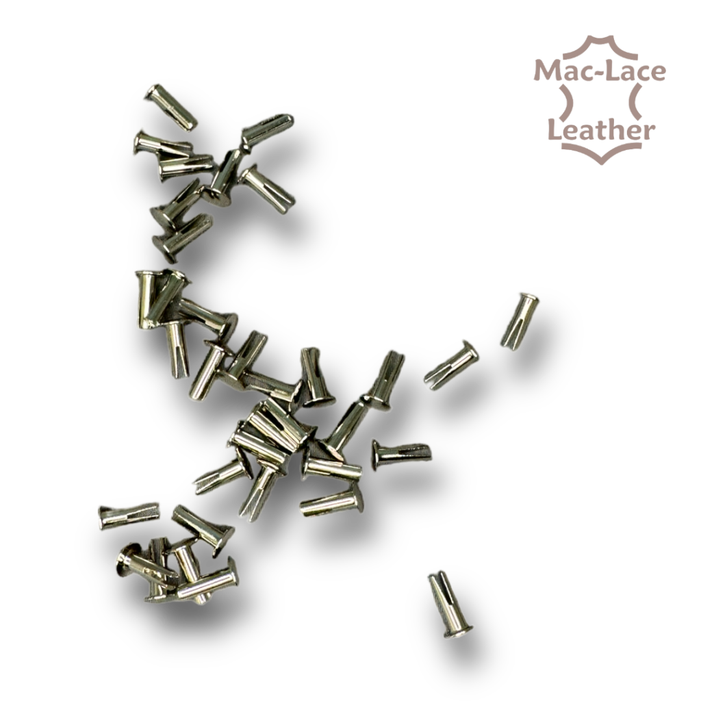 Bifurcated Rivets 12mm Pack of 100 | Mac-Lace Leather | Buy Online