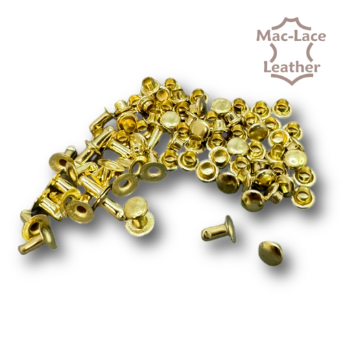 Single-Cap Rivet 7mm Brass Pack of 2000