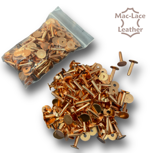 Copper Rivets 8G 16mm Pack of 100