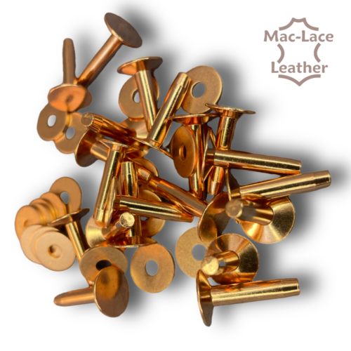 Copper Rivets 8-Gauge 16mm Pk of 20