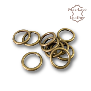 13mm Antique Non-Welded Rings Pack of 10