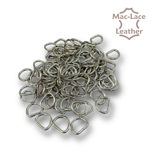 13mm Non-Welded Nickel D-Rings