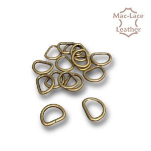 13mm non-welded Antique D-Rings Pack of 100