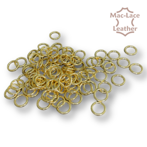 13mm non-welded Gold Rings Pack of 100