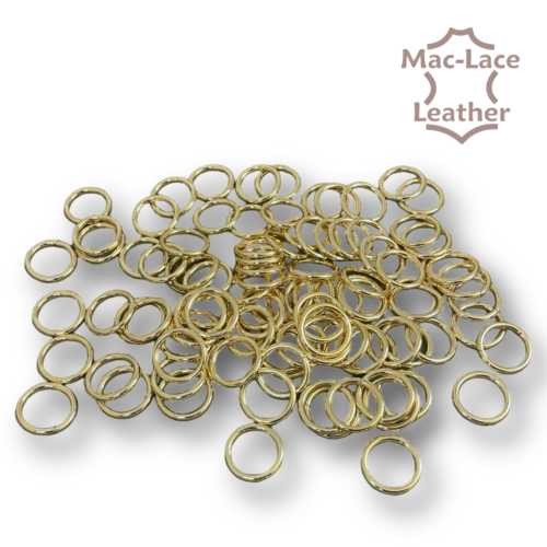 25mm Non-Welded Gold Rings