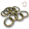25mm non-welded Antique Rings Pack of 10