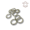 25mm non-welded Nickel Rings Pack of 100