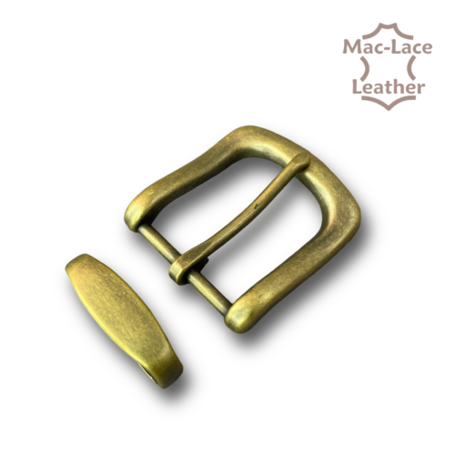 32mm Buckle & Keeper Antique Brass