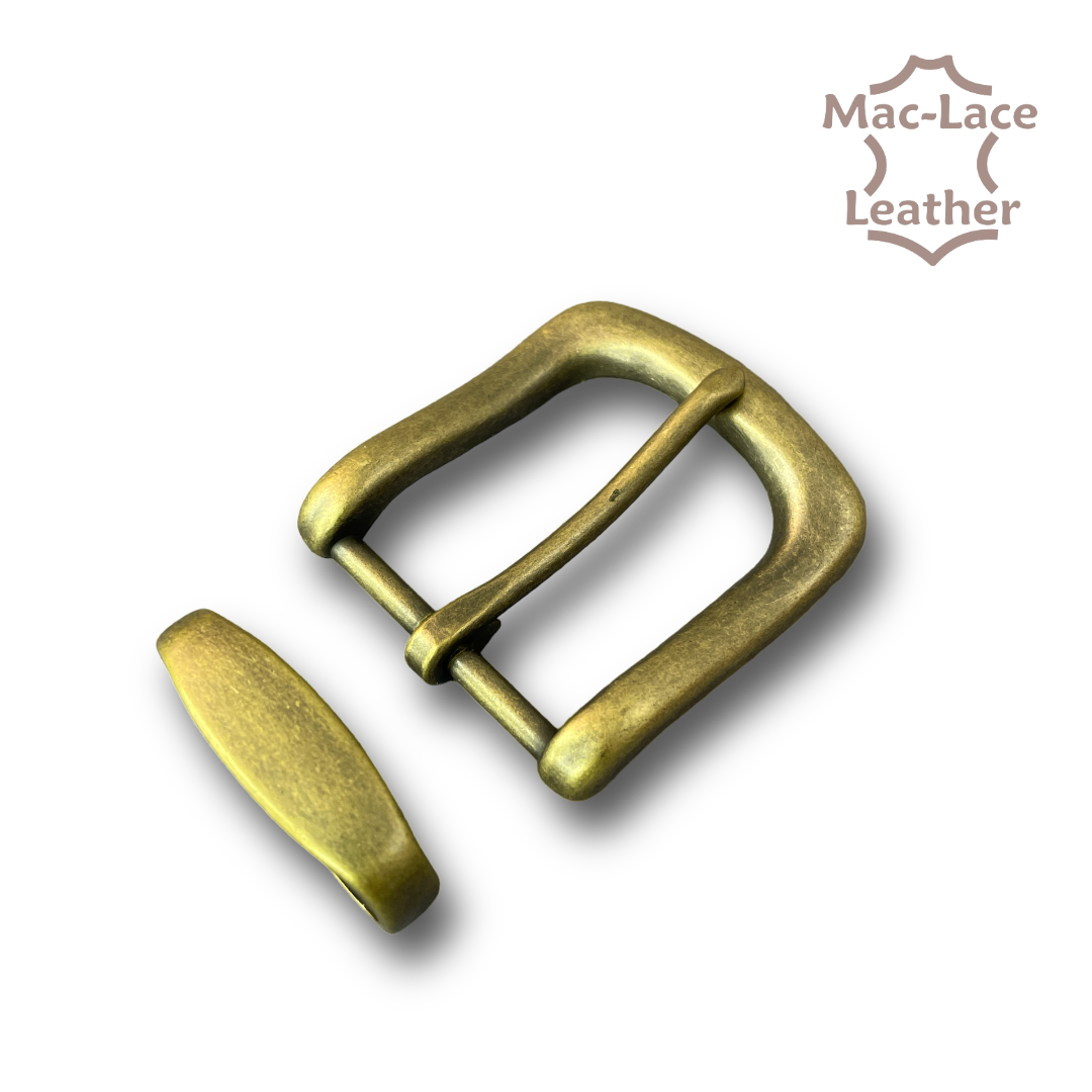 32mm Buckle & Keeper Antique Brass
