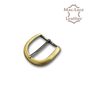 38mm Brushed Antique-Brass Buckle