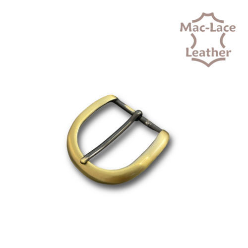 38mm Brushed Antique-Brass Buckle