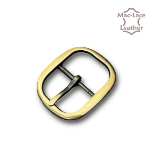 38mm Springfield Buckle Brushed Antique Brass