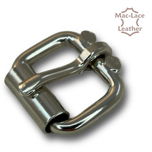 Barrel Roller Buckle 38mm - Nickel
