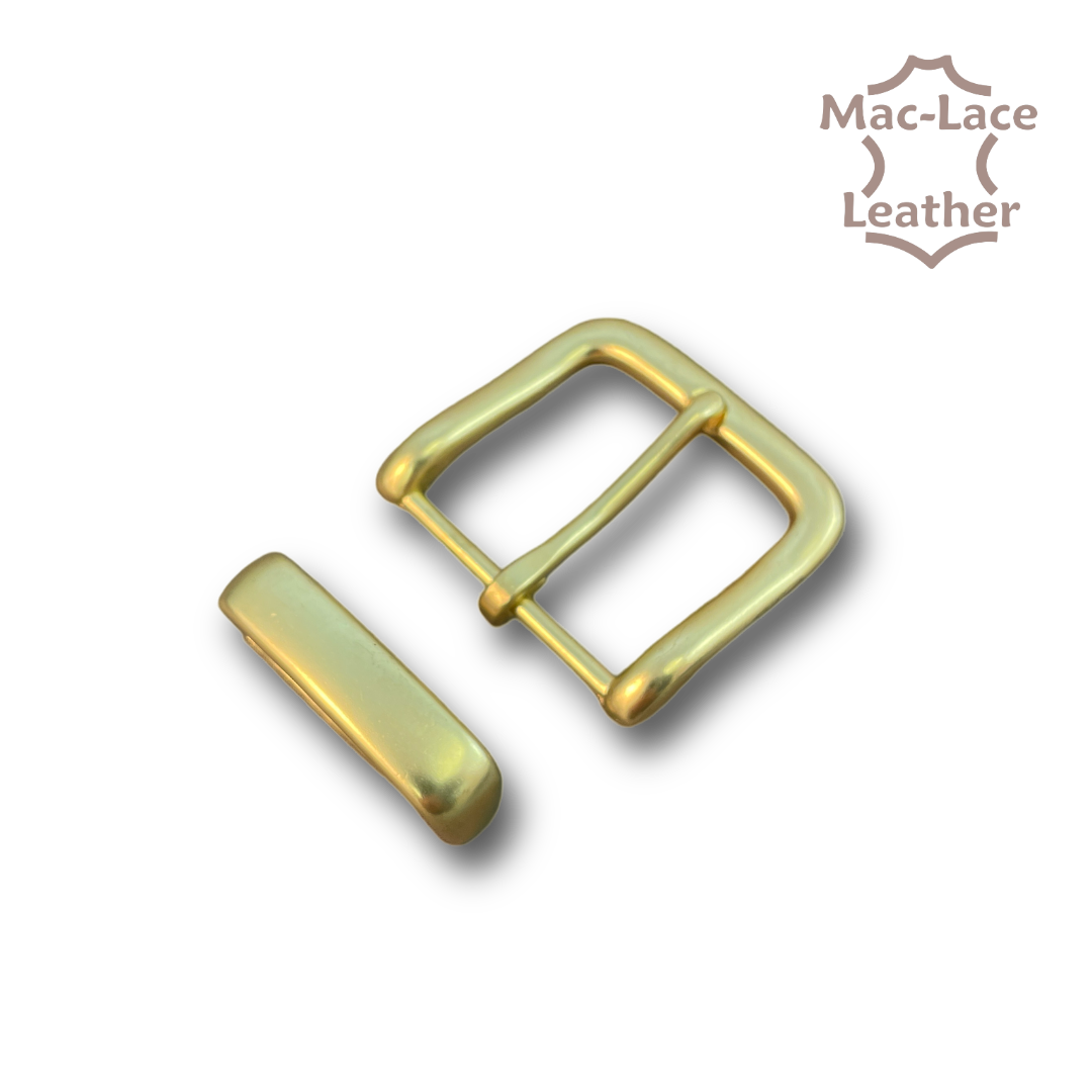 Matt-Brass 38mm Buckle & Keeper