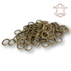 Non-Welded 13mm Antique Rings Pack of 100